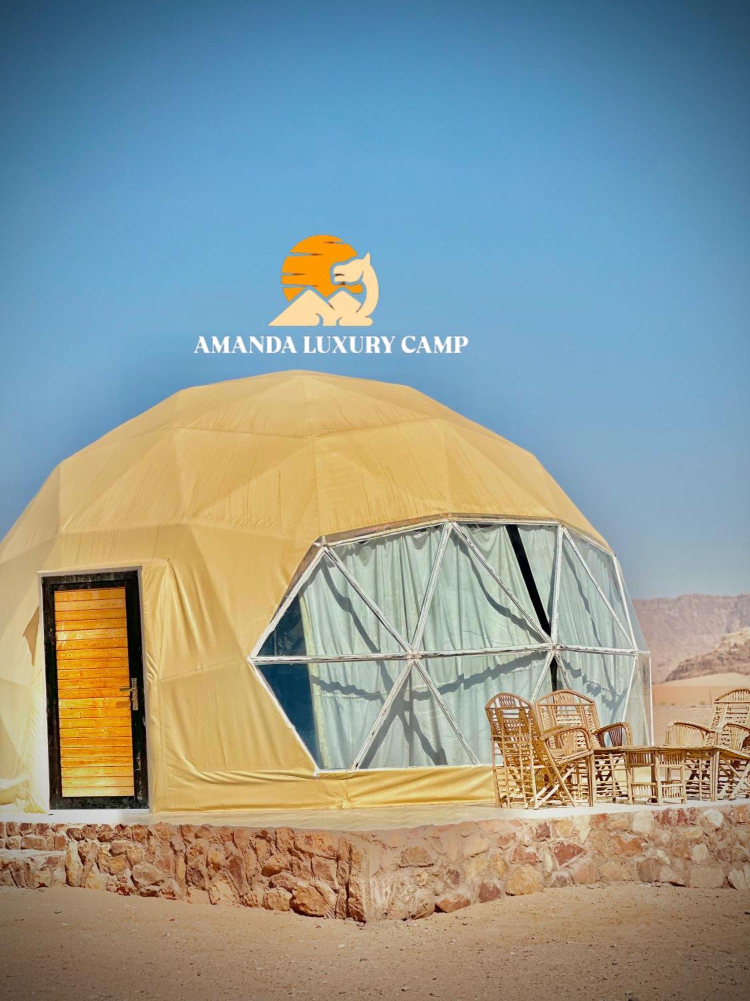 Amanda Luxury Camp Hotel Wadi Rum Bagian luar foto