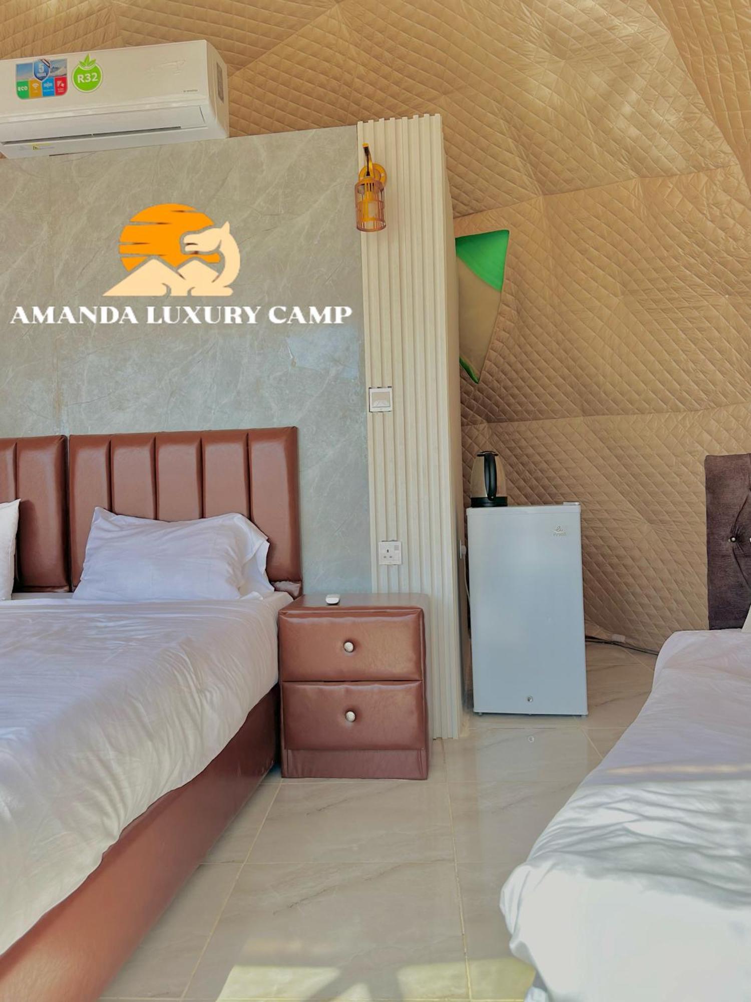Amanda Luxury Camp Hotel Wadi Rum Bagian luar foto