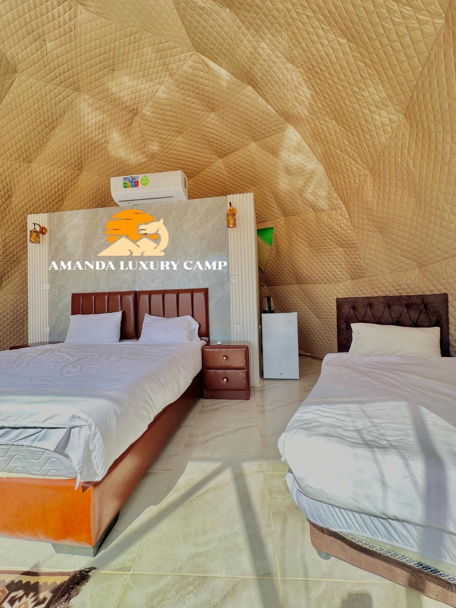 Amanda Luxury Camp Hotel Wadi Rum Bagian luar foto