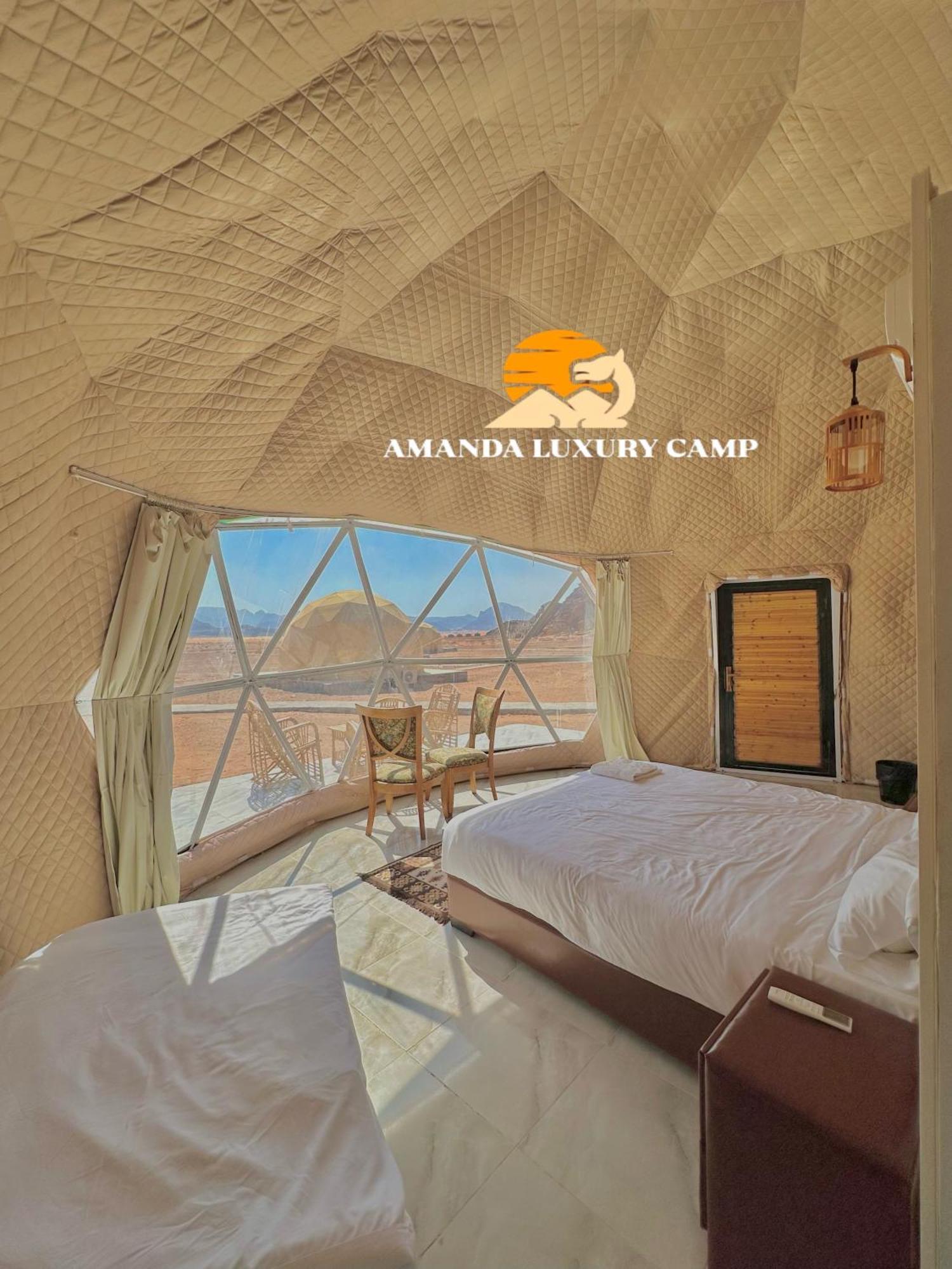 Amanda Luxury Camp Hotel Wadi Rum Bagian luar foto