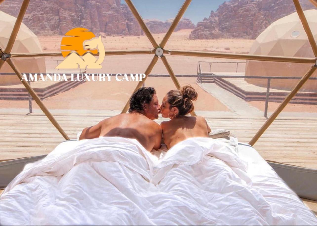Amanda Luxury Camp Hotel Wadi Rum Bagian luar foto