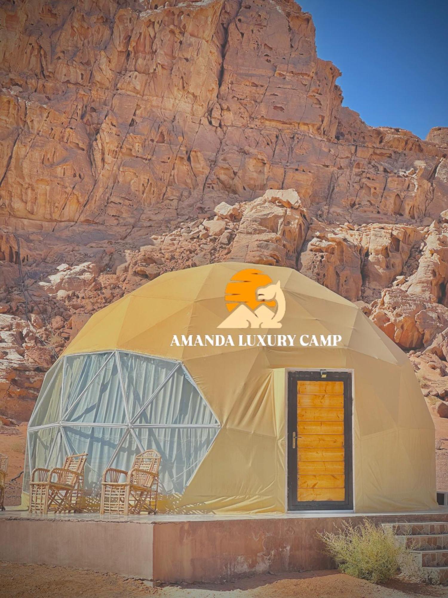 Amanda Luxury Camp Hotel Wadi Rum Bagian luar foto