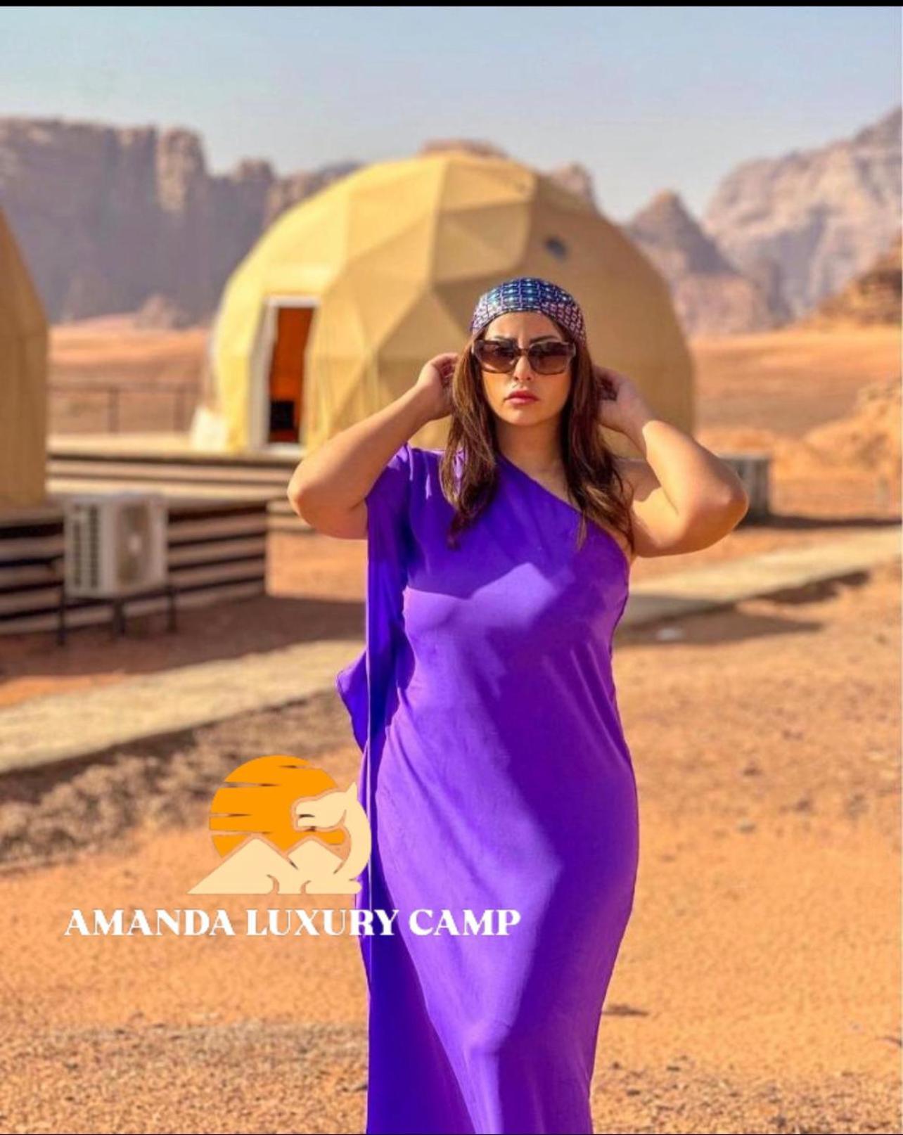 Amanda Luxury Camp Hotel Wadi Rum Bagian luar foto