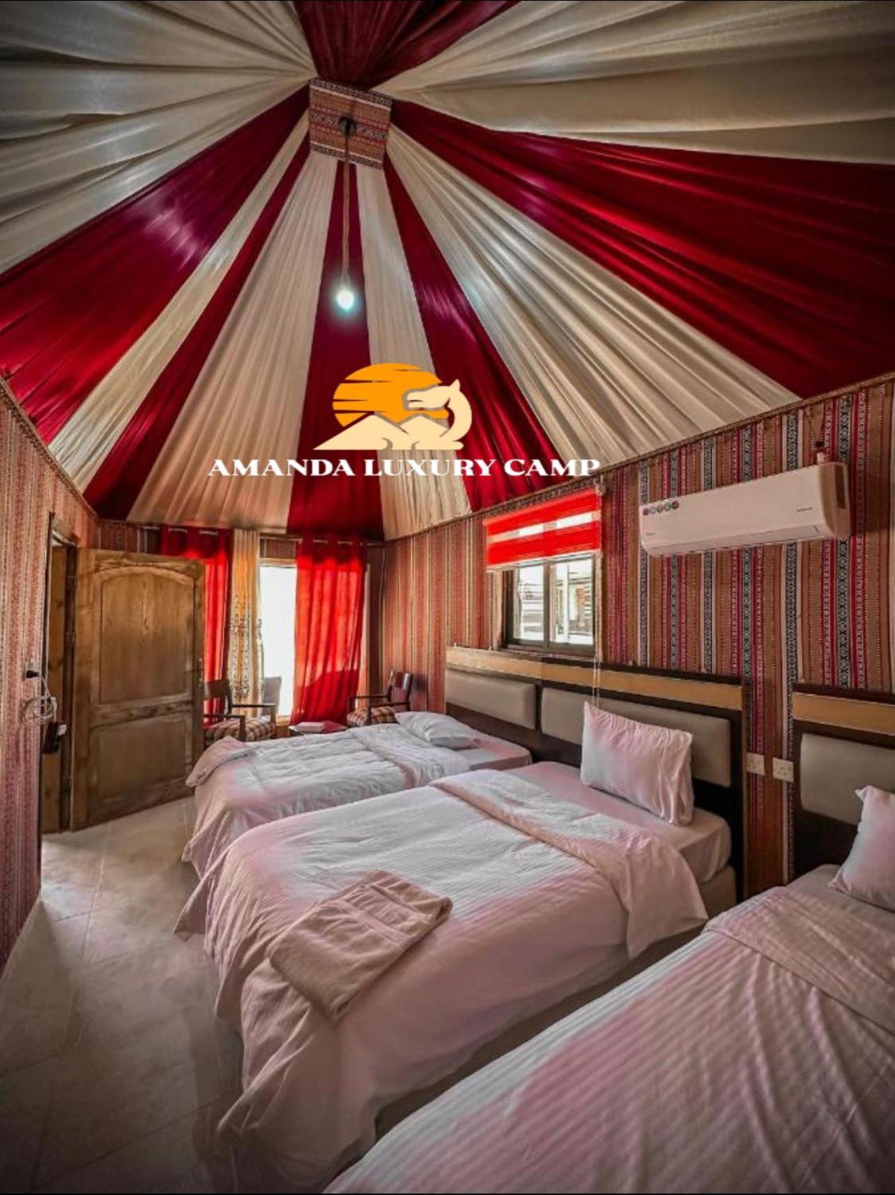 Amanda Luxury Camp Hotel Wadi Rum Bagian luar foto