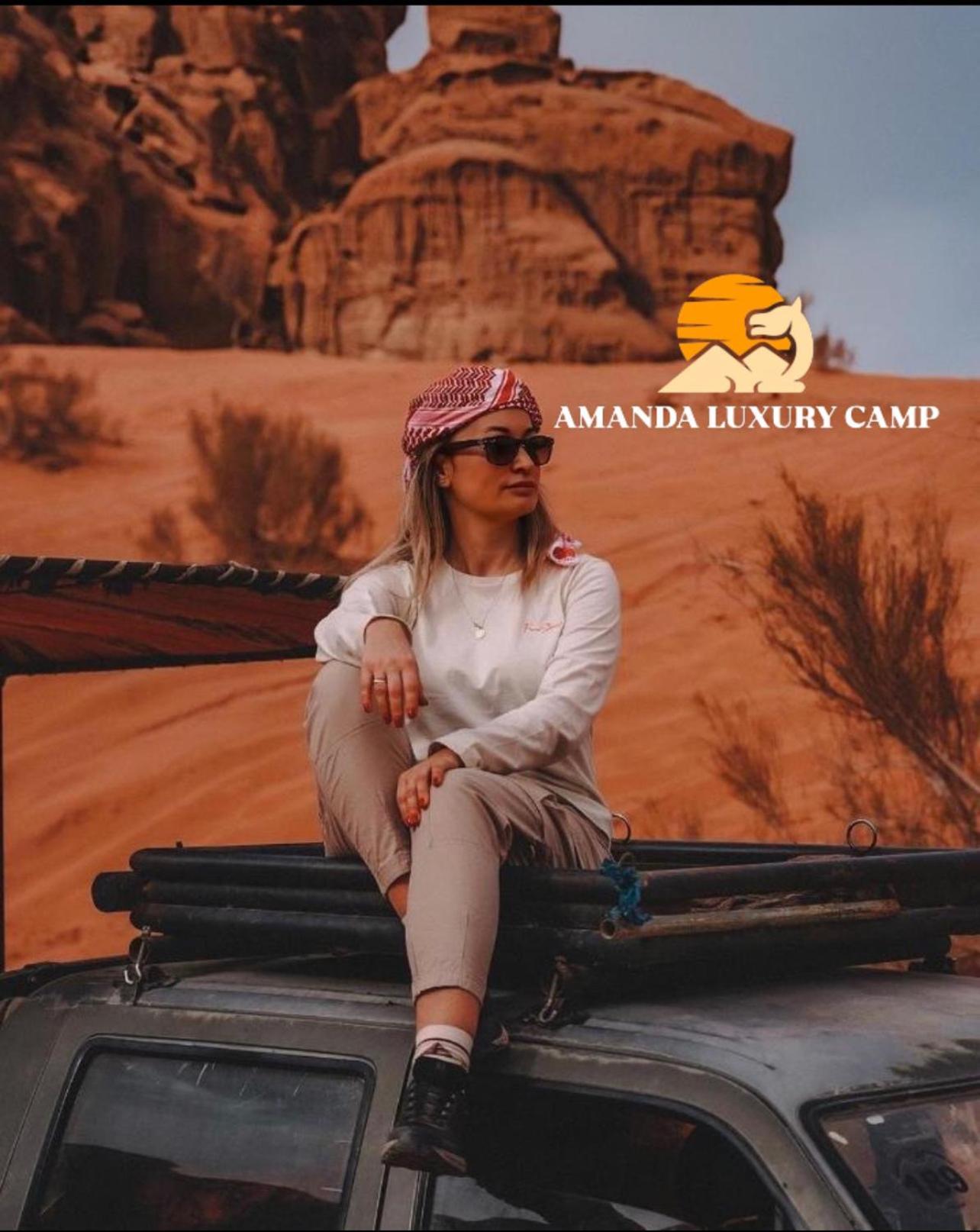 Amanda Luxury Camp Hotel Wadi Rum Bagian luar foto