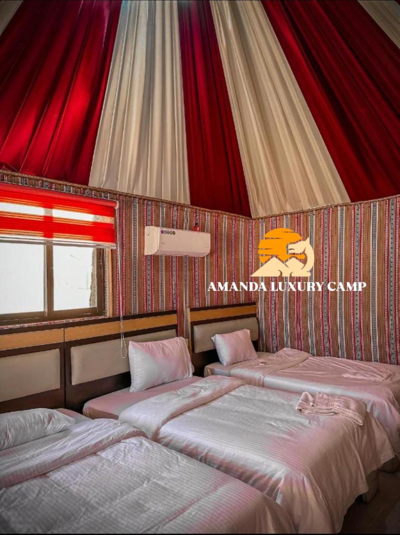 Amanda Luxury Camp Hotel Wadi Rum Bagian luar foto