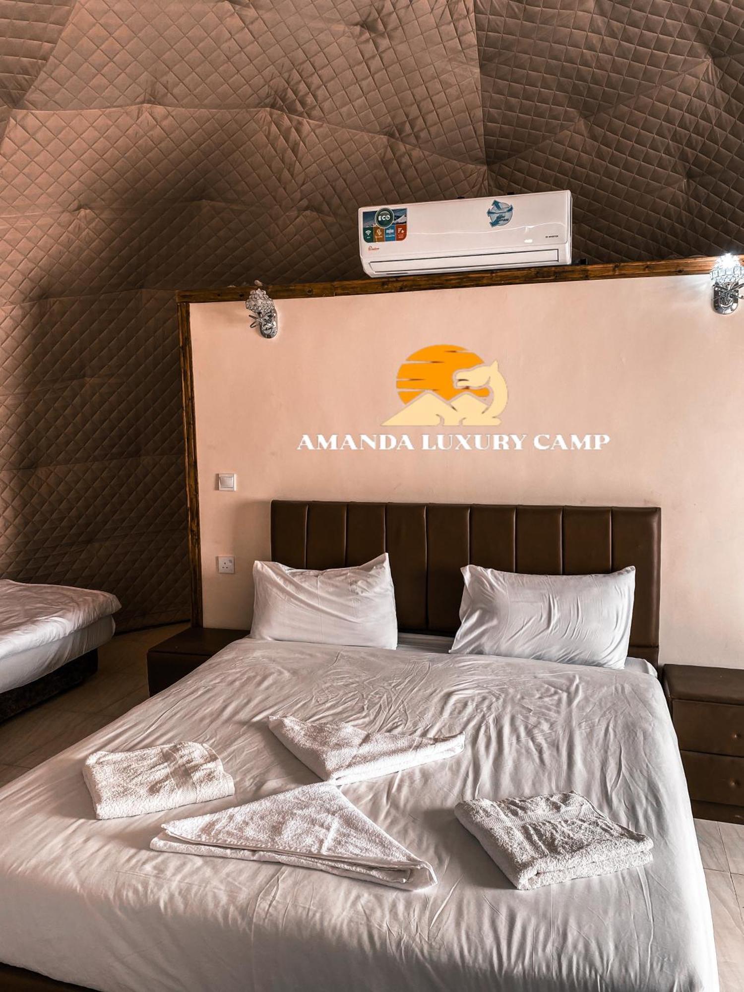 Amanda Luxury Camp Hotel Wadi Rum Bagian luar foto